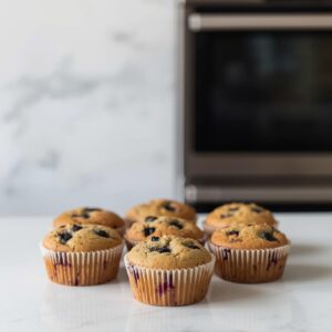 eggless blueberry muffins whole wheat no refined sugar homemade Pune Cookie Canvas