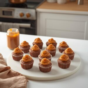 eggless caramel fudge cupcakes no refined sugar whole wheat homemade Pune Cookie Canvas